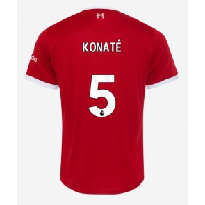 Liverpool Ibrahima Konate #5 Replika Hjemmebanetrøje 2023-24 Kortærmet